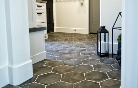 Kitchen tile flooring